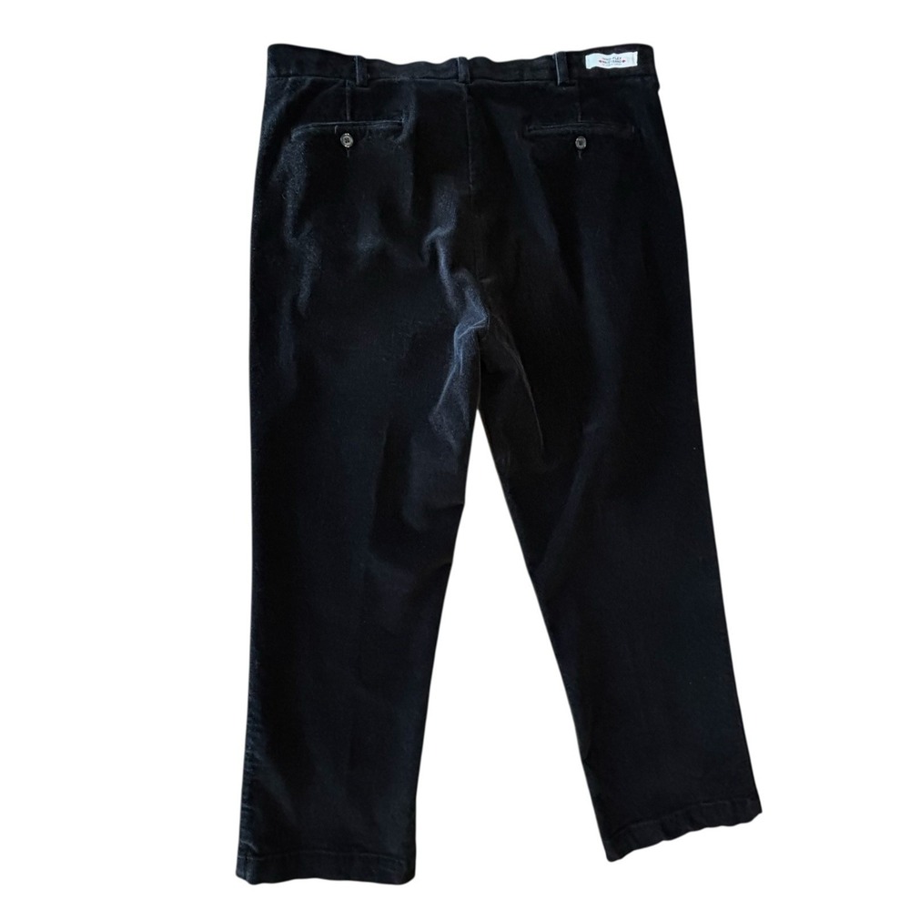 Roundtree Yorke Men's Corduroy Black Pants Grandpacore Elevated Basics Comfort